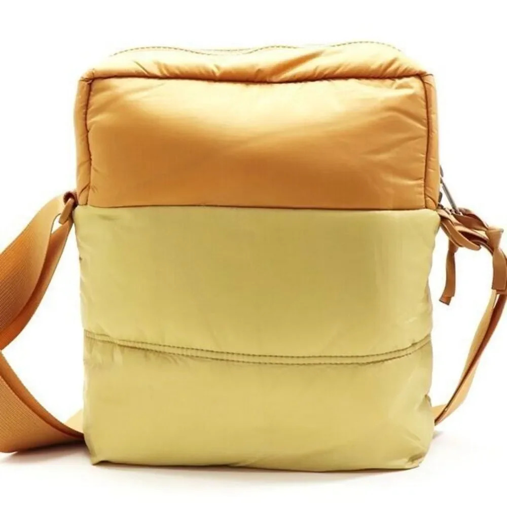The North Face Nuptse NF0A81BVK1O Crossbody Bag Unisex Khaki Stone Nylon SGN721 - Picture 3 of 7